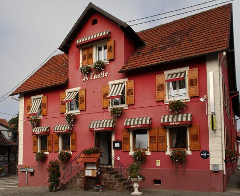 Hotel Restaurant A l'Ange Climbach Exterior foto